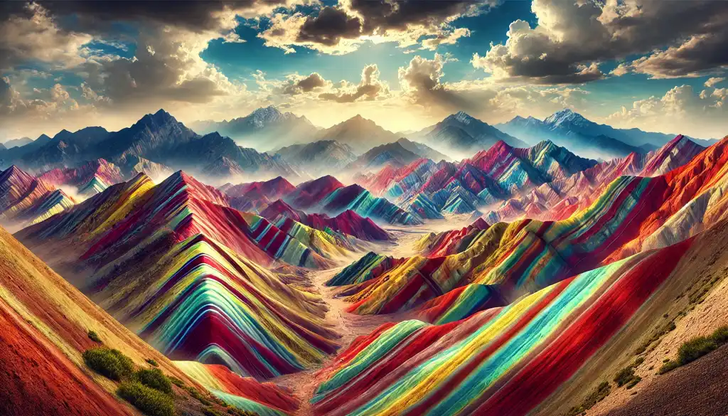 The Rainbow Mountains of Peru