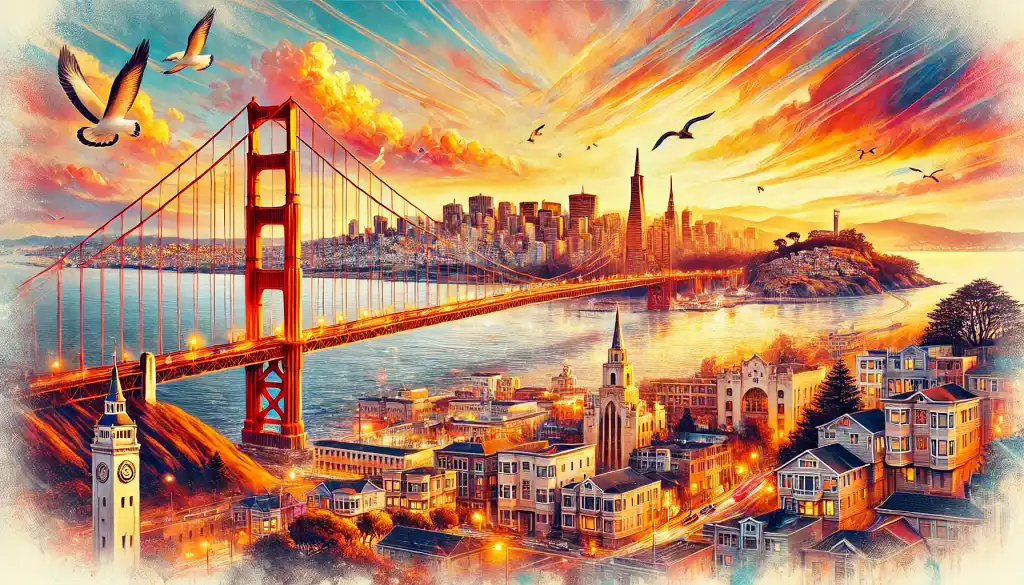 The Colors of San Francisco: Exploring the Iconic Golden Gate and Beyond