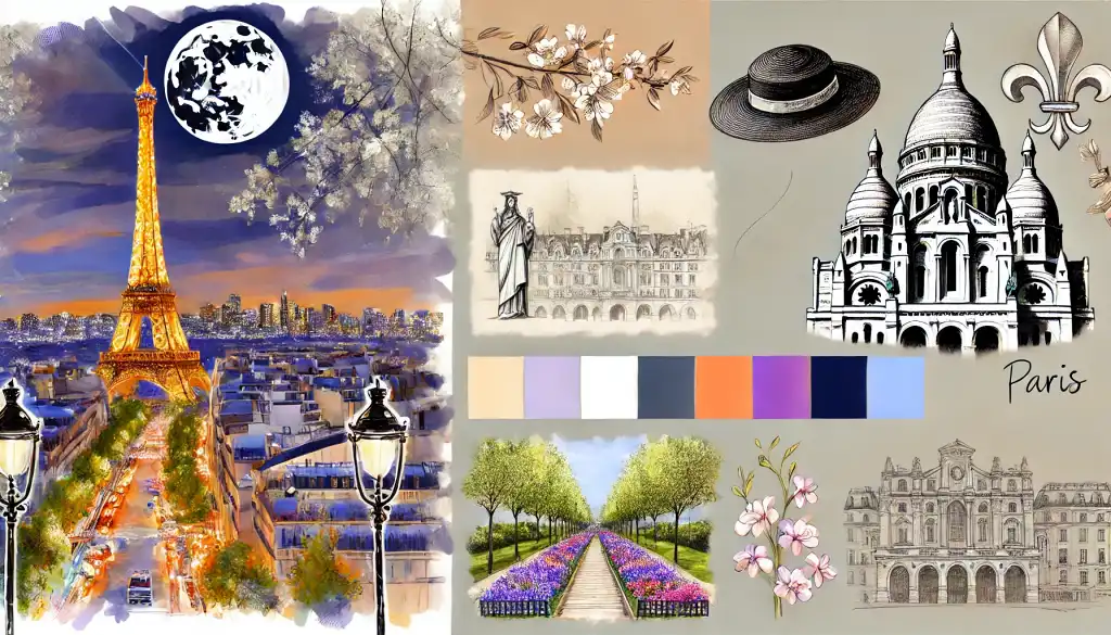 Colors of Paris: Exploring the City’s Charm Through Its Iconic Hues