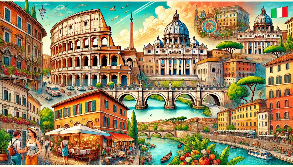 Eternal Rome: A Journey Through Colors, History, and Iconic Sights