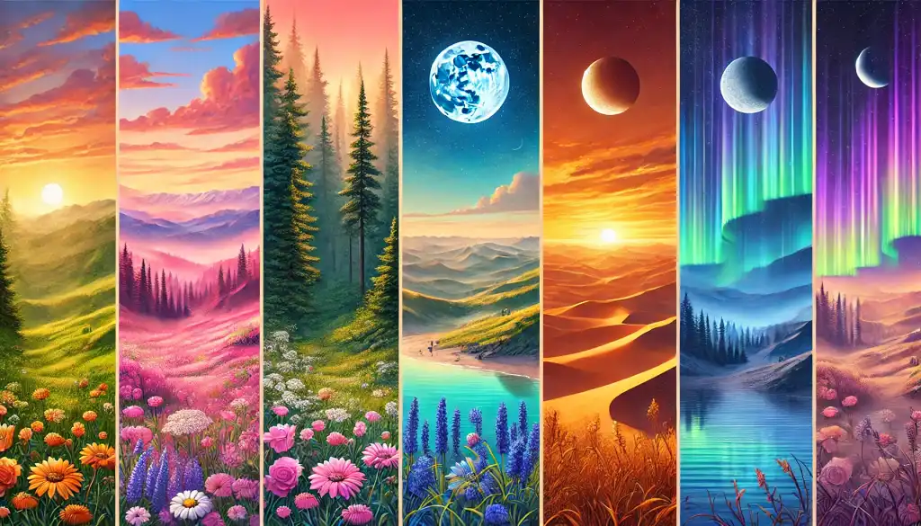 The Vibrant Spectrum of Nature: A Journey Through the Colors of the World